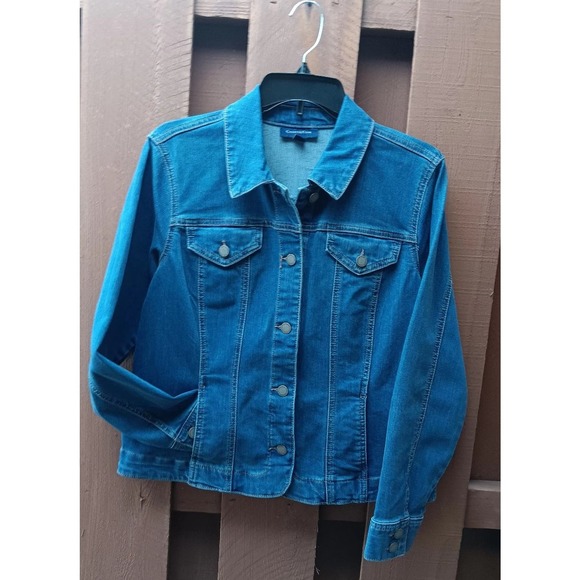 Ladies Jean Jacket Charter Club from Macy's Size Petite Large☆BNWT☆ - Picture 4 of 7